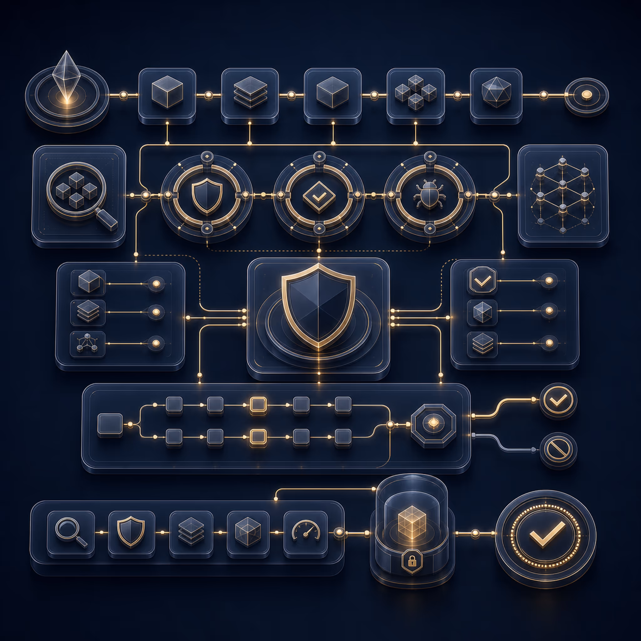 Application Security & Quality Engineering hero infographic slot