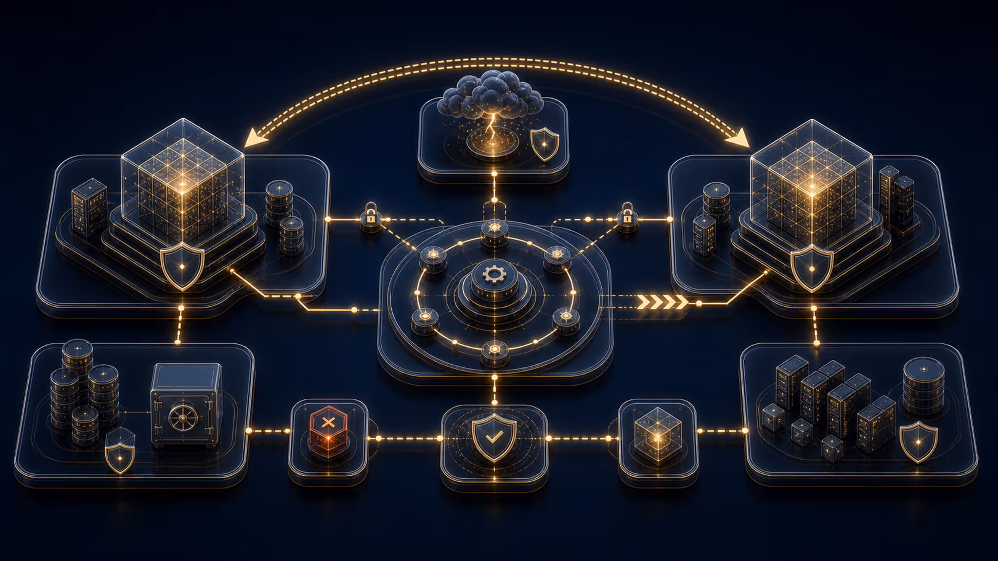 Capability card infographic for Disaster Recovery (DRaaS)