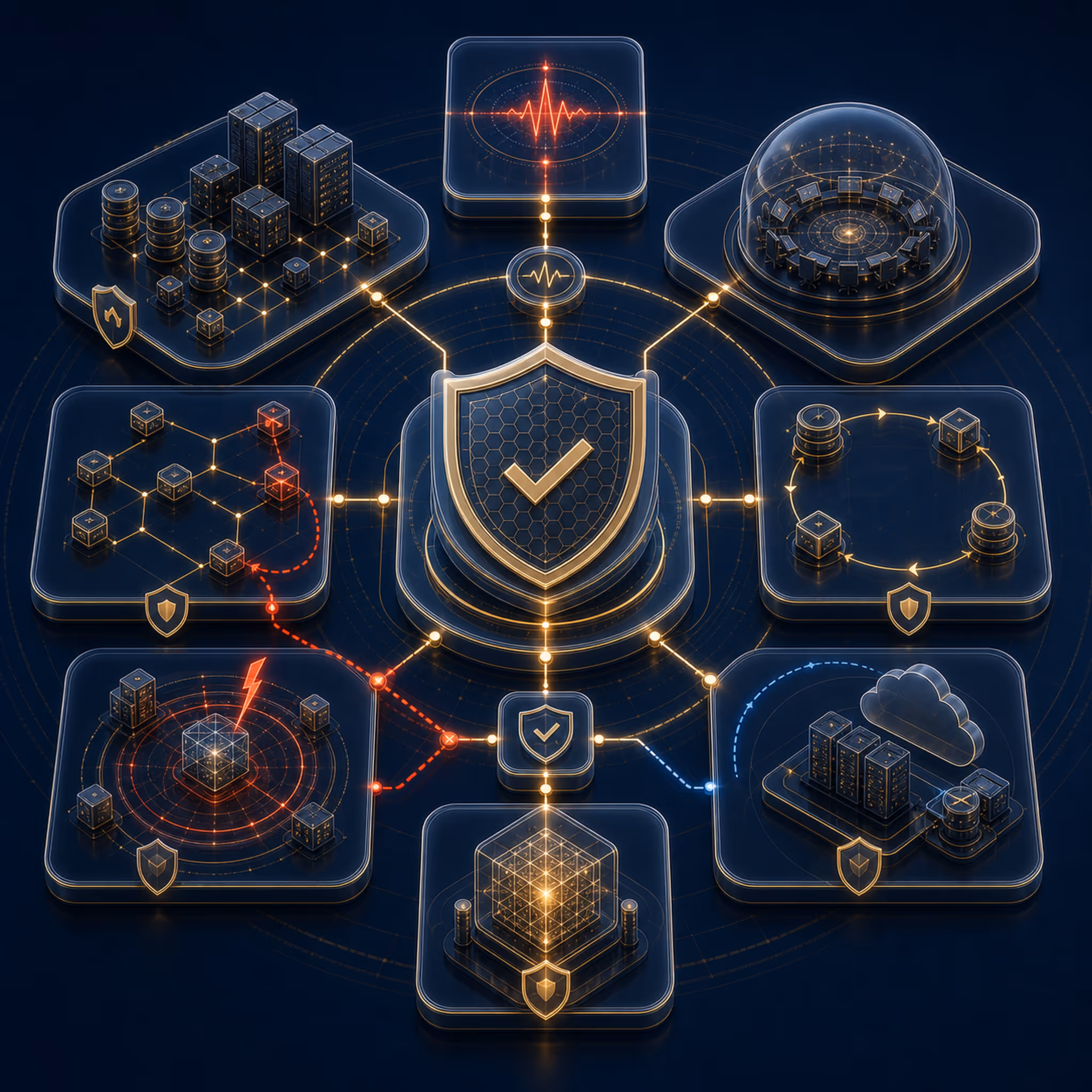 Hero-Infografikbereich für Cyber-Resilienztests