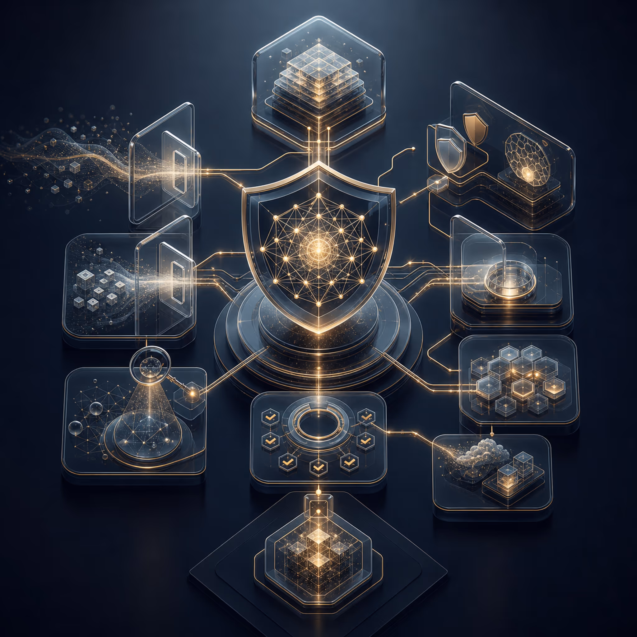 Artificial Intelligence Security hero infographic slot