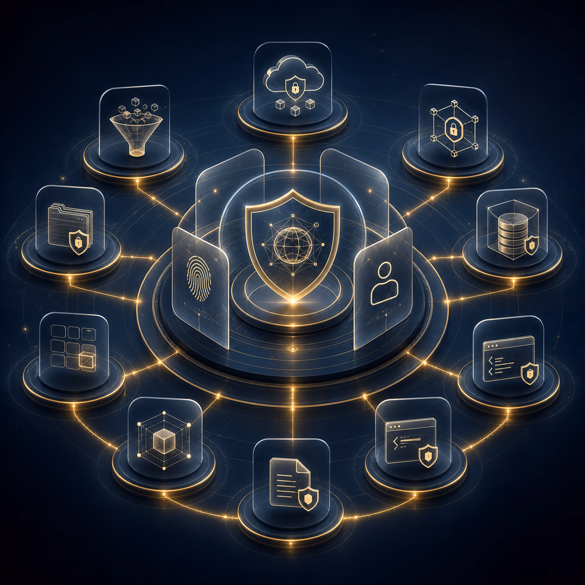 Data & Application Security hero infographic slot