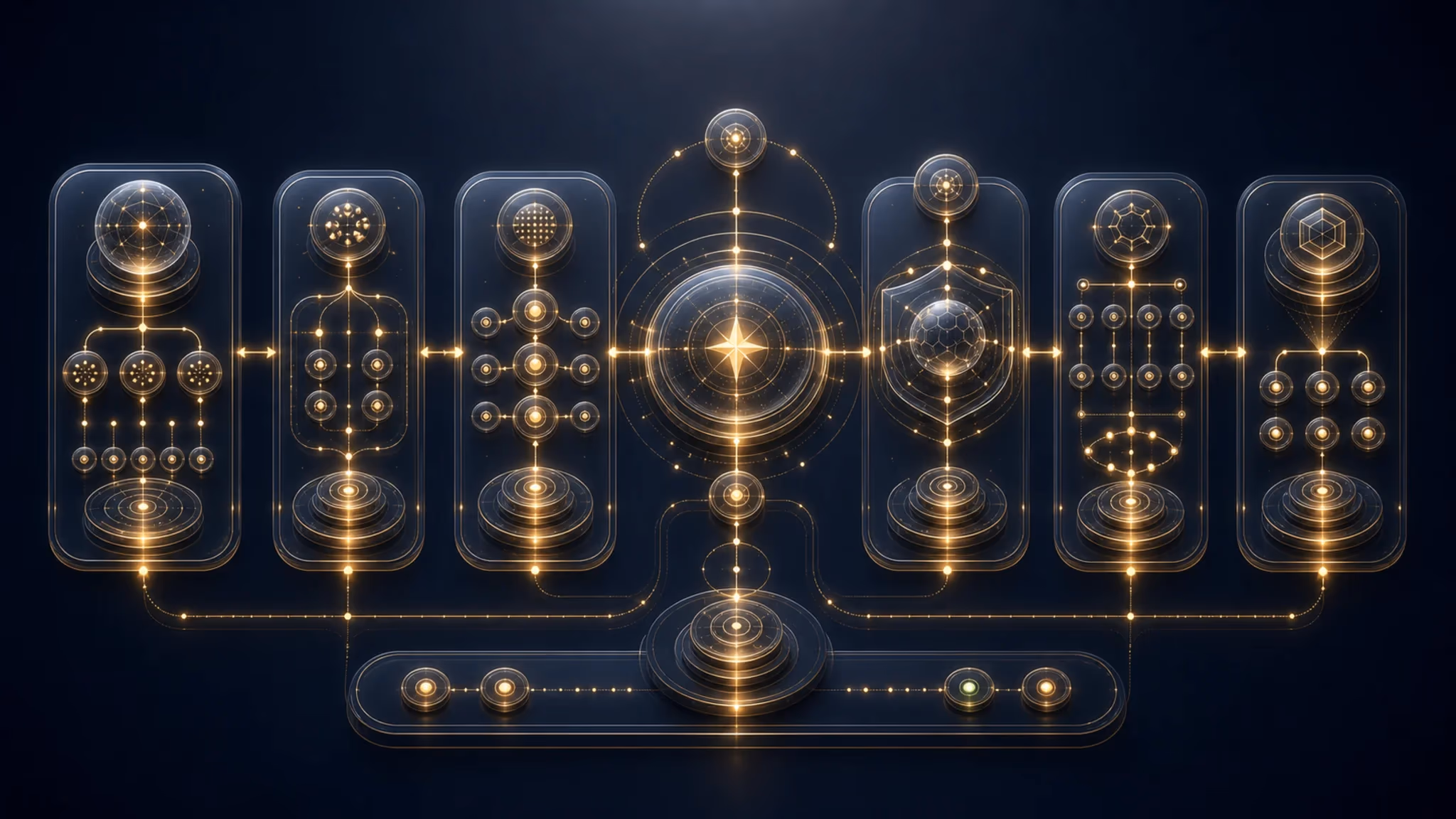 Capability card infographic for B2B Digital Marketing Strategy