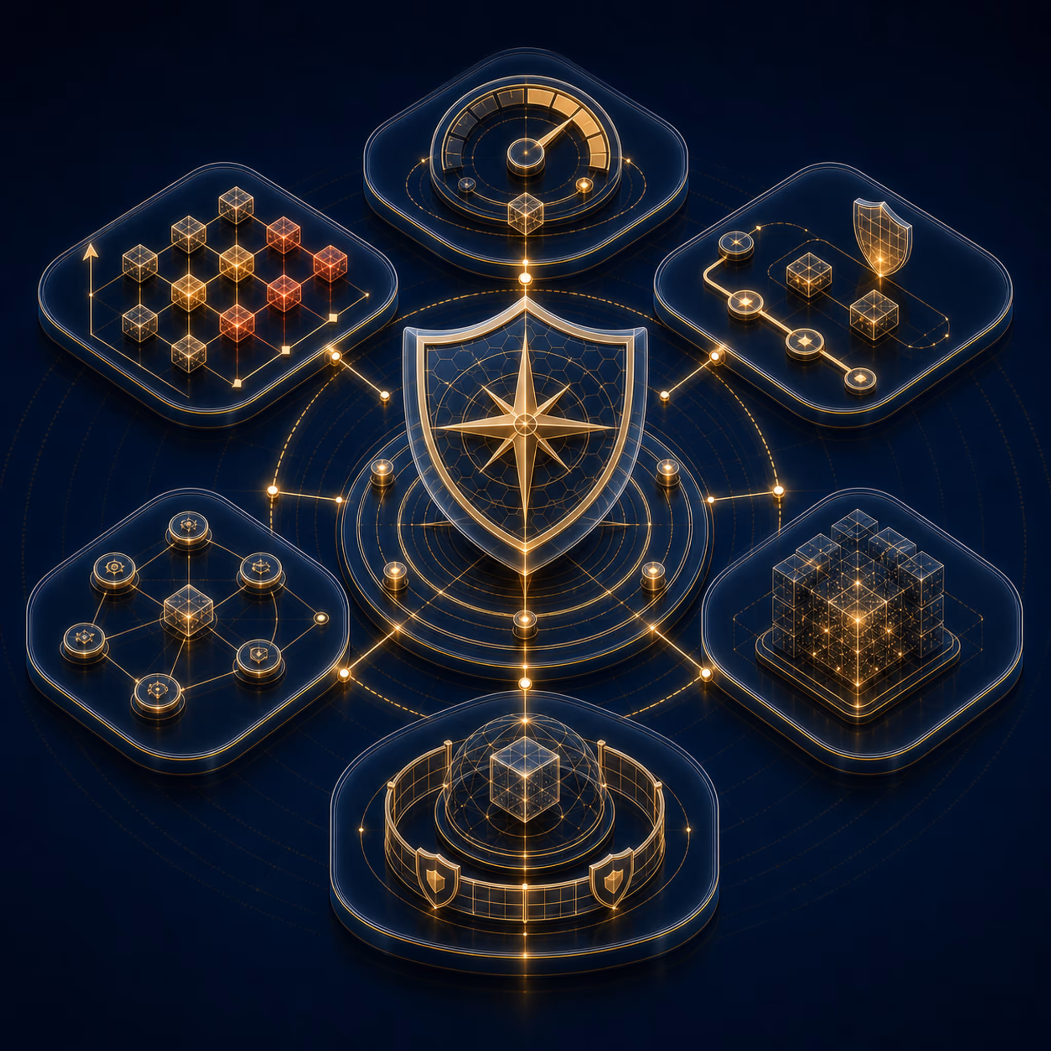 Enterprise Risk & Process hero infographic slot