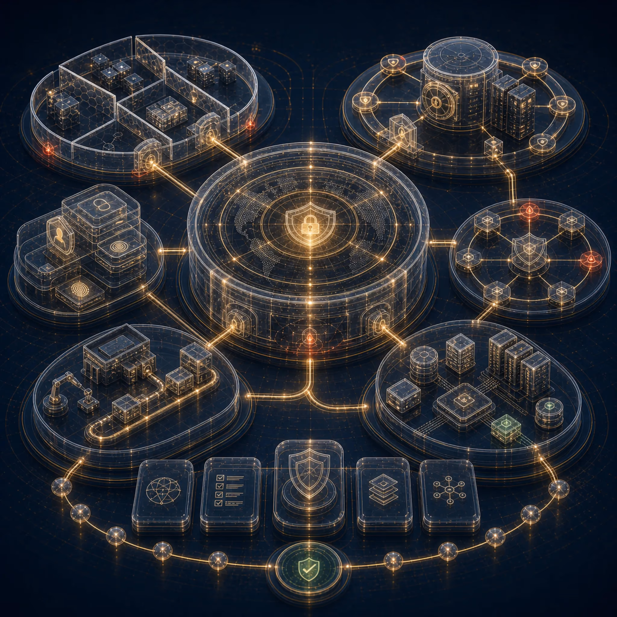 Defense Industry Sectoral solution infographic