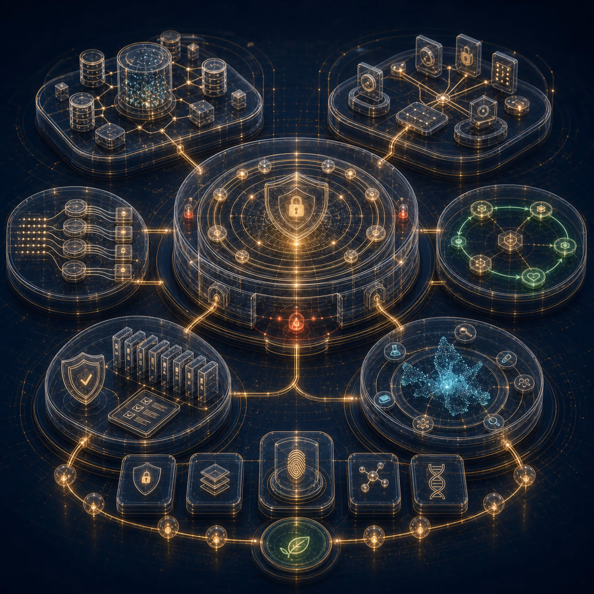 Health & Life Sciences Sectoral solution infographic